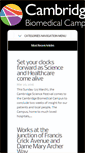 Mobile Screenshot of cambridge-biomedical.com
